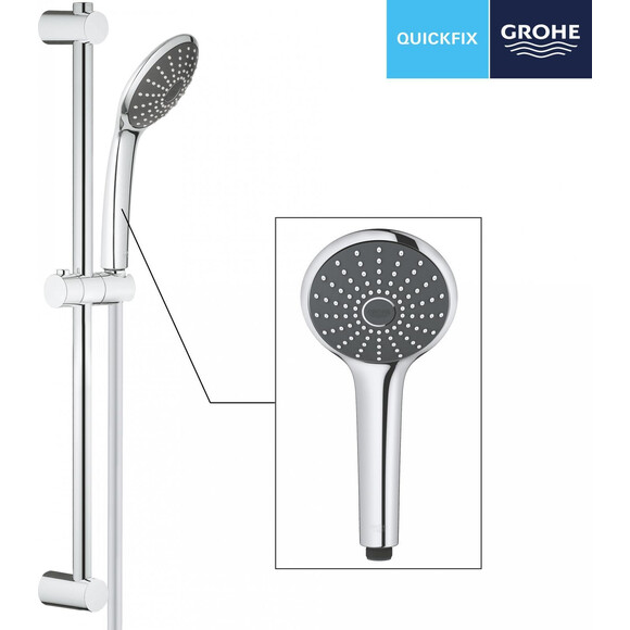 Душевой гарнитур Grohe QuickFix Vitalio Joy Mono 27322000, фото 3