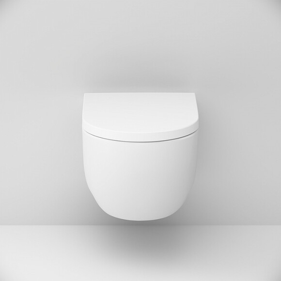 Безобідковий підвісний унітаз Am.Pm Like FlashClean C801701SC (з сидінням), фото , изображение 5