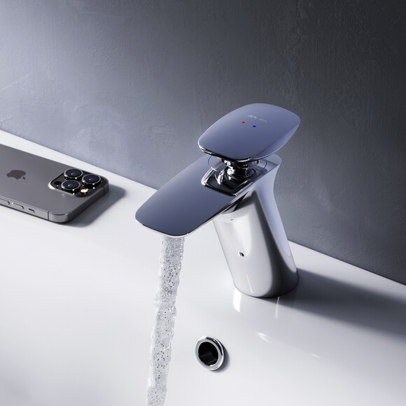 Змішувач для умивальника Am.Pm Spirit V2.0 F70A02100, фото , изображение 3