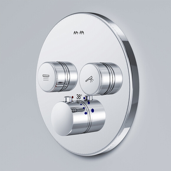 Зовнішня частина змішувача прихованого монтажу Am.Pm Inspire V2.0 F50A85700, фото , изображение 5