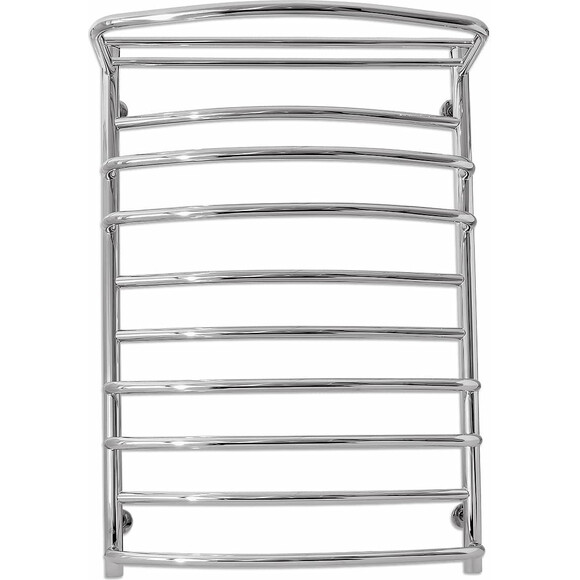 Водяной полотенцесушитель Laris Евромикс П10 71207671 (600x900, хром/белый/черный/золото/бронза, с полкой), фото 2