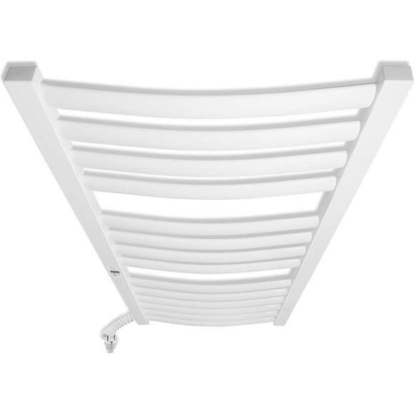 Электрический полотенцесушитель Laris Зебра Атлант Премиум ЧК14 75201081 (500x1200, белый матовый, левый), Доступные размеры: 500 x 1200, Подключение полотенцесушителя: левое, фото 4