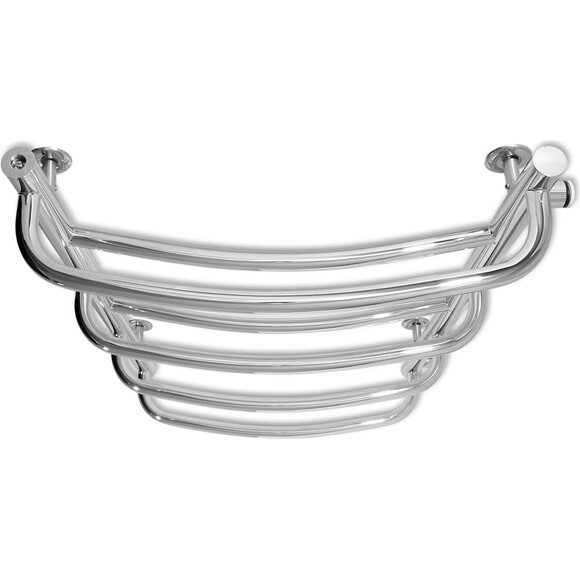 Водяной полотенцесушитель Laris Евромикс П7 71207366 (450x700, хром/белый/черный/золото/бронза, боковое подключение), фото 4