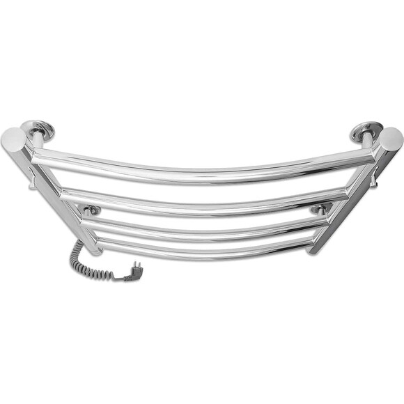 Електрична рушникосушарка Laris Класік П4 73207719 (450x500, хром/білий/чорний/золото/бронза, ліва, сенсорна, з таймером), фото , изображение 4