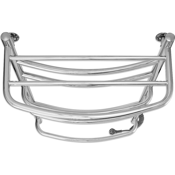 Электрический полотенцесушитель Laris Евромикс П8 73207693 (500x800, хром/белый/черный/золото/бронза, правый, сенсорный, с таймером, с полкой), фото 4