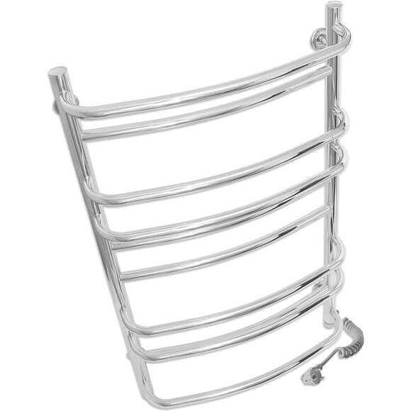 Электрический полотенцесушитель Laris Евромикс П10 73207687 (600x900, хром/белый/черный/золото/бронза, правый, сенсорный, с таймером), Доступные размеры: 600 x 900, Подключение полотенцесушителя: правое, фото 3