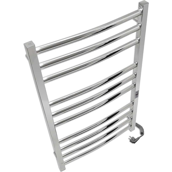 Электрический полотенцесушитель Laris Гранд П10 73207365 (500x900, хром/белый/черный/золото/бронза, правый), фото 3