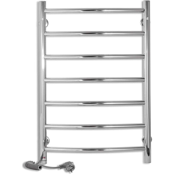 Электрический полотенцесушитель Laris Классик П7 73207725 (450x700, хром/белый/черный/золото/бронза, левый, сенсорный, с таймером), фото 2