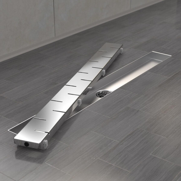 Душевой трап Laris Piano 650 78000023 (65 см, хром), Цвет производителя: хром, Доступные размеры: 65, фото 3