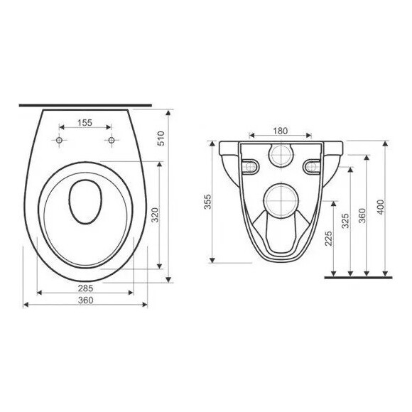 Унитаз подвесной Kolo Idol с инсталляцией Geberit Duofix Pro 20 118.315.21.2 (унитаз, сиденье с микролифтом, инсталляция, клавиша смыва), фото 2