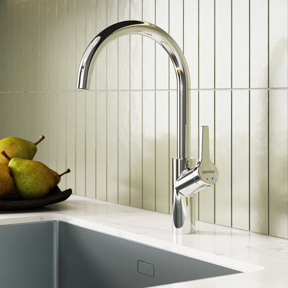 Змішувач для кухні Damixa Eclipse DX310720000, Колір виробника: хром, фото , изображение 3