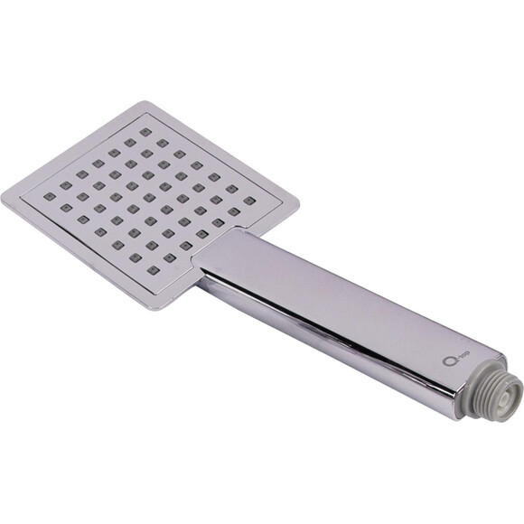 Душова система Qtap Plava 1005 Chrome (QT1005CRM, з виливом та поличкою), фото , изображение 8