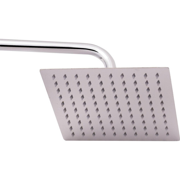 Душова система Qtap Plava 1005 Chrome (QT1005CRM, з виливом та поличкою), фото , изображение 6