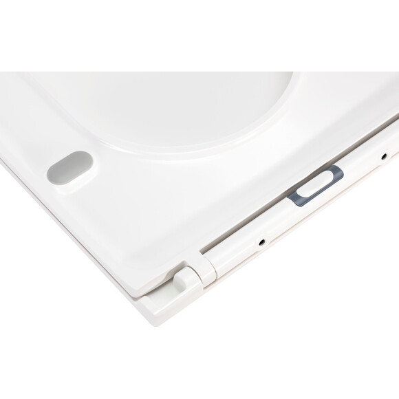 Безободковый подвесной унитаз Qtap Robin QT1333046ENRW (с сиденьем), фото 11