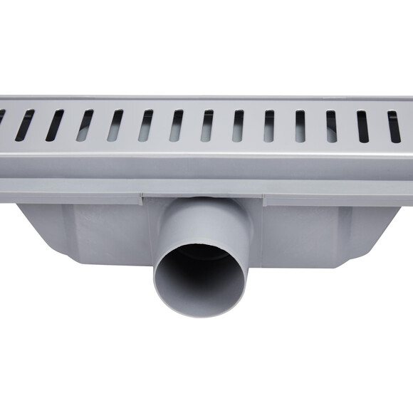 Трап для душа Qtap Dry FA304-700 (QTDRYFA304700, 700 мм, серый/хром), фото 3