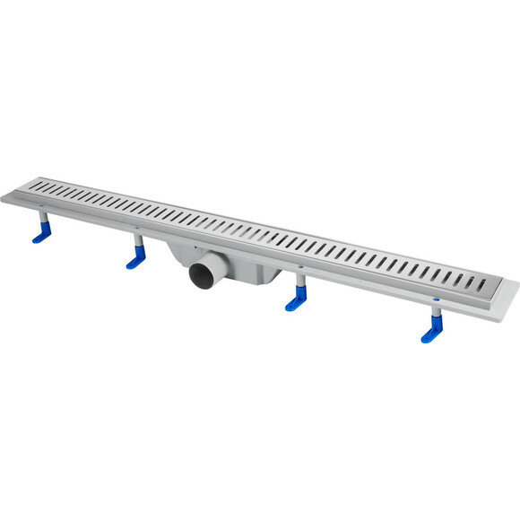 Трап для душа Qtap Dry FA304-900 (QTDRYFA304900, 900 мм, серый/хром), фото 