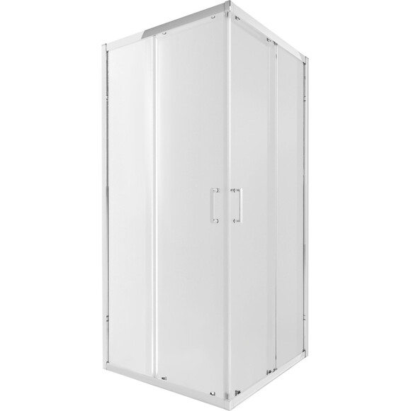 Душова кабіна Qtap Taurus CRM1099SC6 (TAUCRM1099SC6, 90x90 см, скло прозоре, профіль хром), фото 
