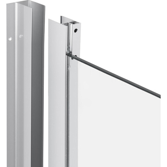 Душевая кабина Qtap Taurus CRM1099AC6 (TAUCRM1099AC6, 90x90 см, стекло прозрачное, профиль хром, без поддона), фото 4