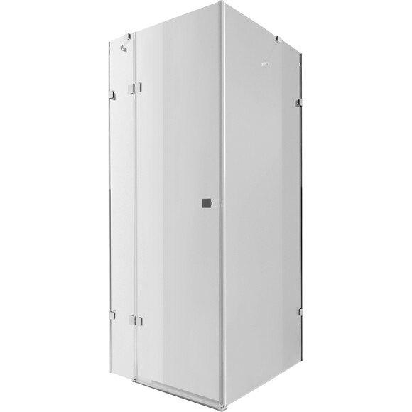 Душова кабіна Qtap Capricorn CRM1099SC6 (CAPCRM1099SC6, 90x90 см, скло прозоре, профіль хром), фото 