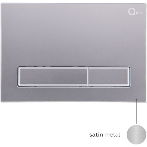 Система інсталяції для унітазу Qtap Nest ST QT0133M425M08382SAT 4 в 1 (клавіша змиву, звукоізоляційна прокладка, кріплення), фото , изображение 4