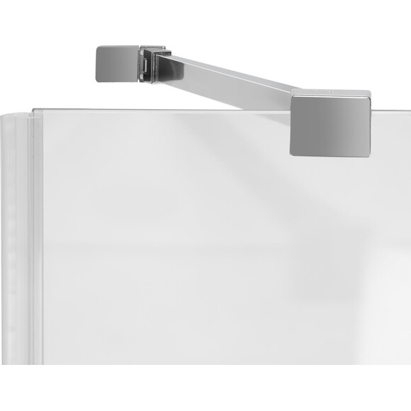Душевая кабина Qtap Capricorn CRM1099SC6 с поддоном Qtap Tern 309912C (CAPCRM1099SC6SET, 90x90 см, стекло прозрачное, петли хром), фото 4