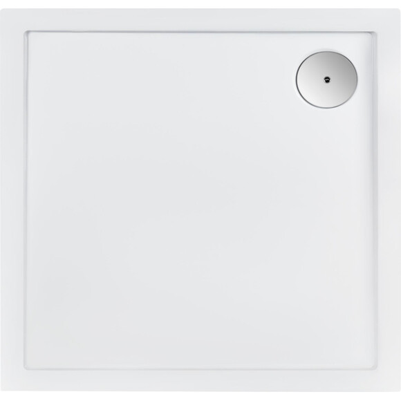 Душова кабіна Qtap Taurus CRM1099SC6 з піддоном Qtap Tern 309912C (TAUCRM1099SC6SET, 90x90 см, прозоре скло, профіль хром), фото , изображение 7
