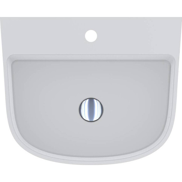 Раковина Miraggio Halifax Miramarble Matt 0000533 (52x43 см, біла матова, підлогова), Колір виробника: білий матовий, Технологія виробництва: Miramarble Matt, фото , изображение 2