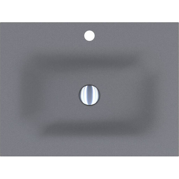 Раковина Miraggio Jessel 600 Mirastone gray 0001463 (60x45 см, сіра матова), Доступні розміри: 60 x 45, Колір виробника: сірий, Технологія виробництва: Mirastone, фото , изображение 2