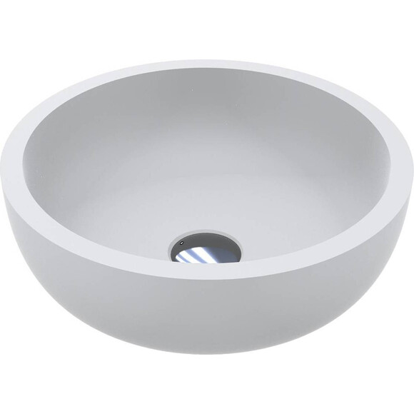 Раковина Miraggio Mark 375 Miramarble Matt 0002678 (37 см, белая матовая, чаша), Доступные размеры: 38 x 38, Цвет производителя: белый матовый, Технология производства: Miramarble Matt, фото 