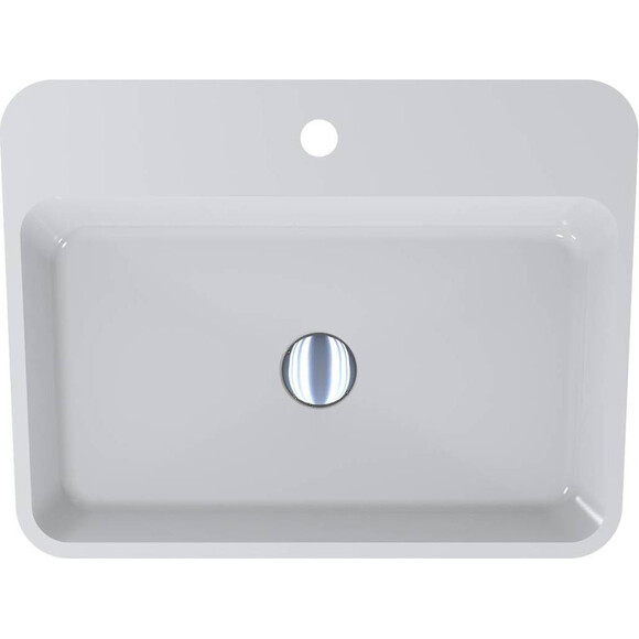 Раковина Miraggio Sun Miramarble 0002390 (60x45 см, підлогова), Колір виробника: білий глянець, Технологія виробництва: Miramarble, фото , изображение 6