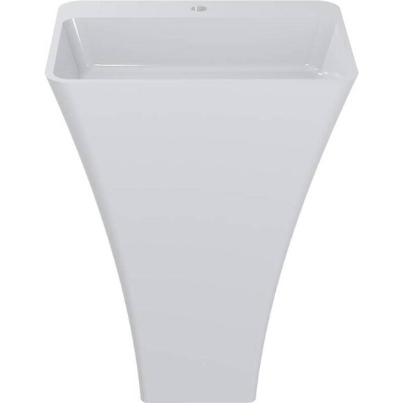Раковина Miraggio Sun Miramarble 0002390 (60x45 см, підлогова), Колір виробника: білий глянець, Технологія виробництва: Miramarble, фото , изображение 7