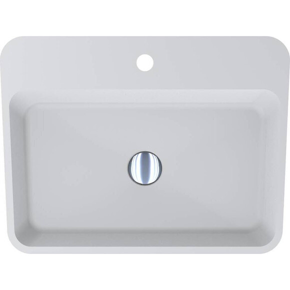 Раковина Miraggio Sun Miramarble Matt 0002391 (60x45 см, біла матова, підлогова), Колір виробника: білий матовий, Технологія виробництва: Miramarble Matt, фото , изображение 3