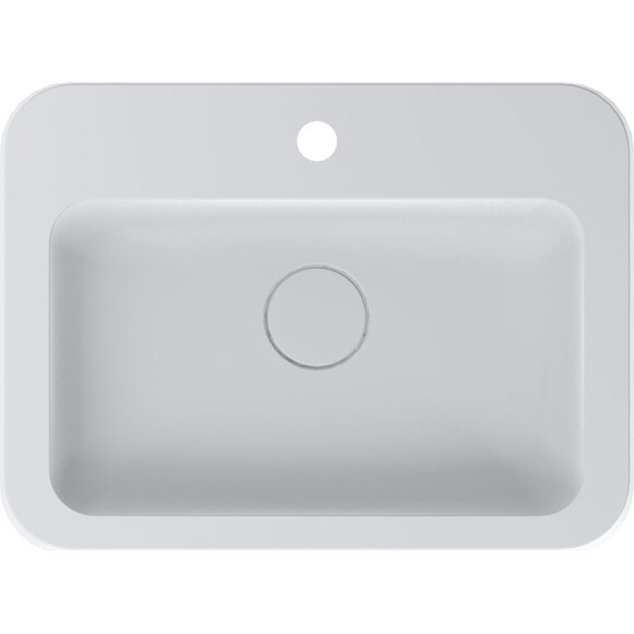 Раковина Miraggio Kelley Mirasoft 0001095 (55x41 см, белая матовая), Цвет производителя: белый матовый, Технология производства: Mirasoft Technology, фото 3
