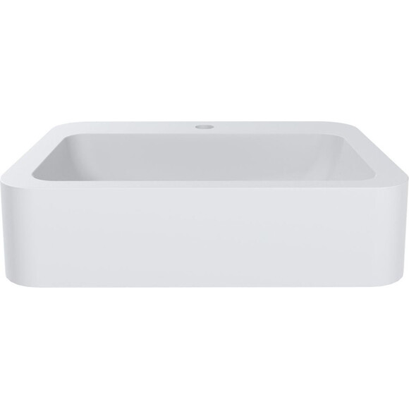 Раковина Miraggio Kelley Miramarble Matt 0000945 (55x41 см, біла матова), Колір виробника: білий матовий, Технологія виробництва: Miramarble Matt, фото , изображение 2