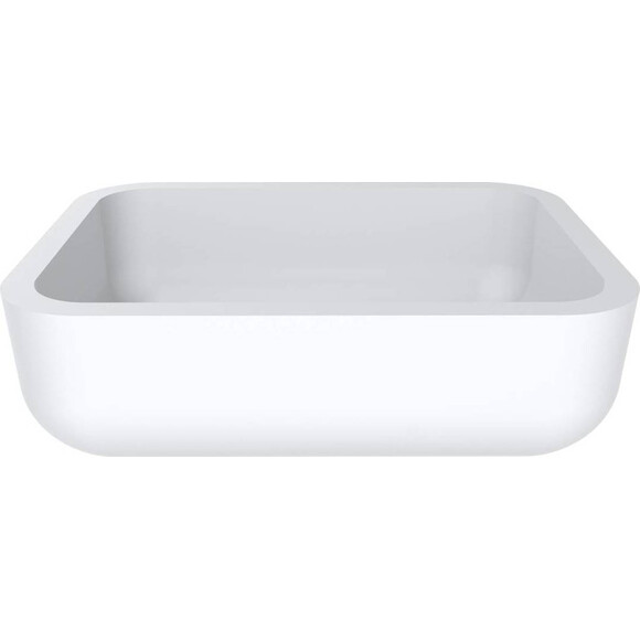 Раковина Miraggio Monaco Mirasoft 0001108 (59x44 см, біла матова, чаша), Технологія виробництва: Mirasoft Technology, Колір виробника: білий матовий, фото , изображение 2