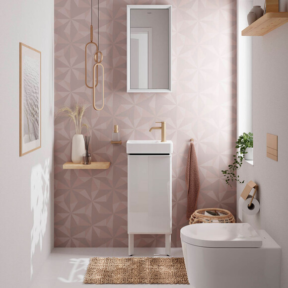Дозатор для рідкого мила Hansgrohe AddStoris Brushed Bronze 41745140 (брашований бронзовий, настінний), Колір виробника: брашована бронза, фото , изображение 4
