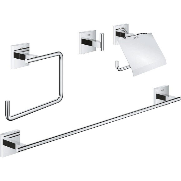 Набір аксесуарів 4 в 1 Grohe QuickFix Start Cube 41115000 (40961000+40975000+41102000+41089000), фото 