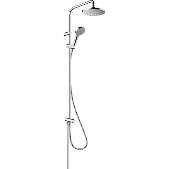 Душевая система Hansgrohe Vernis Blend Showerpipe 200 Reno EcoSmart Chrome 26099000 (без смесителя), фото 