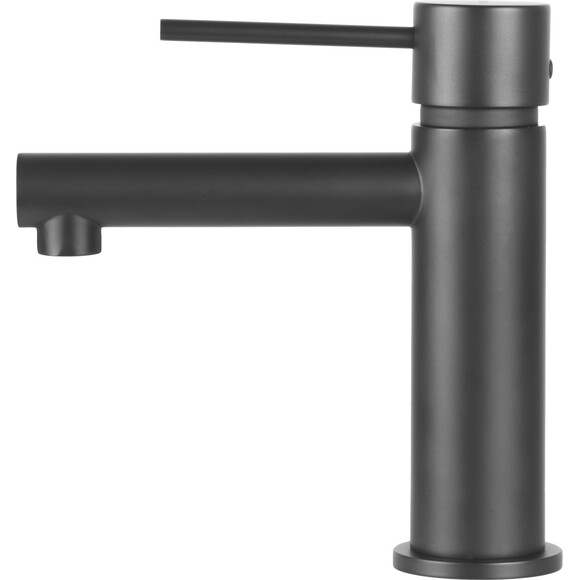 Смеситель для раковины Corsan Lugo Black Matt CMB7511BL (черный матовый), фото 2