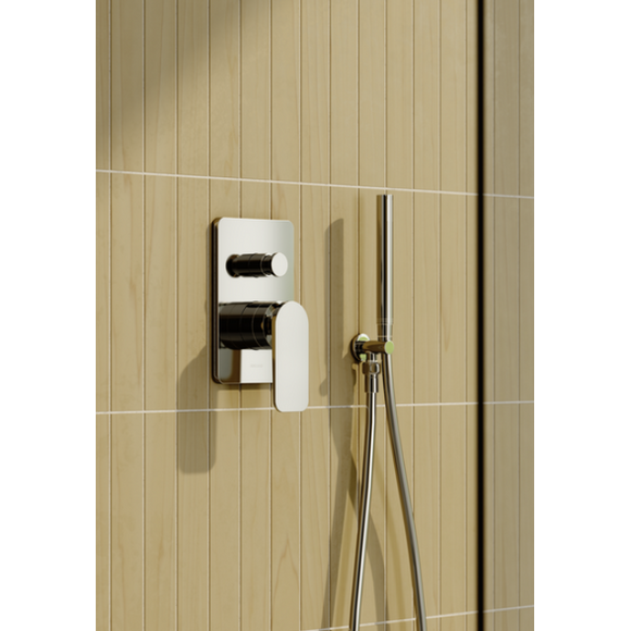 Душова система прихованого монтажу Kohlman Wexpo Chrome QW210WR40, фото , изображение 2