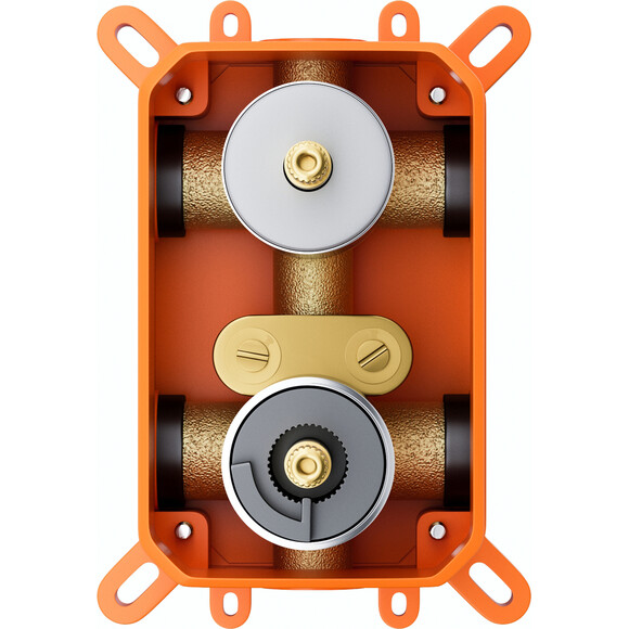 Термостатична душова система прихованого монтажу Corsan Lugo Chrome Z03TCH, Колір виробника: хром, фото , изображение 14