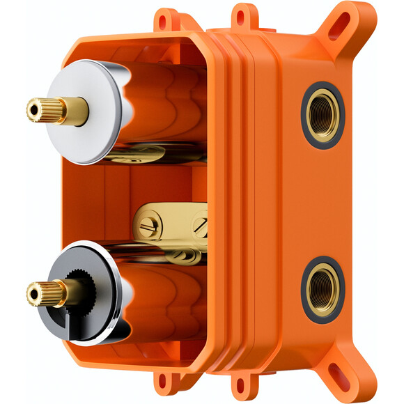 Термостатична душова система прихованого монтажу Corsan Lugo Chrome Z03TCH, Колір виробника: хром, фото , изображение 13