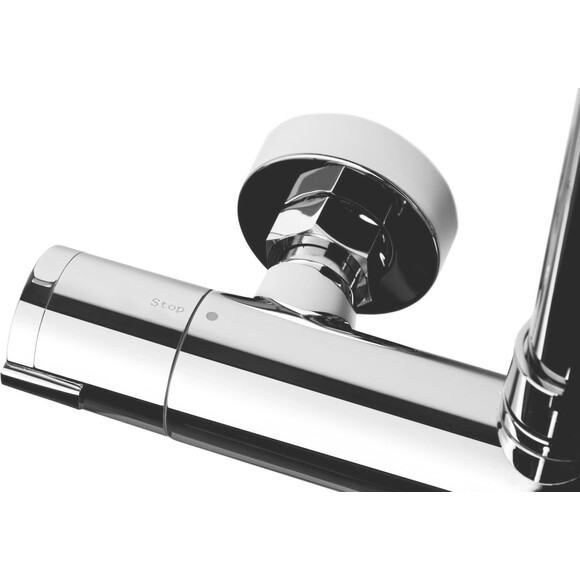Термостатична душова система Corsan Lugo Chrome CMN01TCHW (з виливом), фото , изображение 9