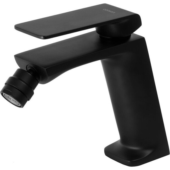Смеситель для биде Corsan Trino Bkack CMB7131BL (черный матовый), Цвет производителя: черный матовый, фото 6