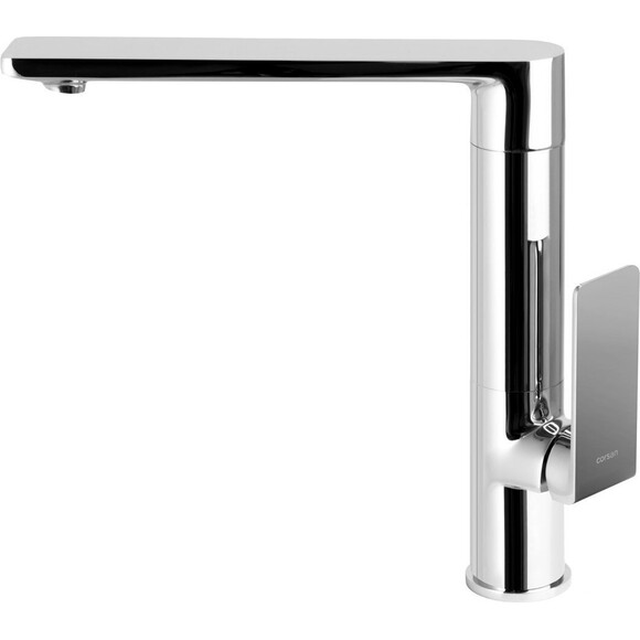 Змішувач для кухні Corsan Trino Chrome CMB7121CH, Колір виробника: хром, фото , изображение 2
