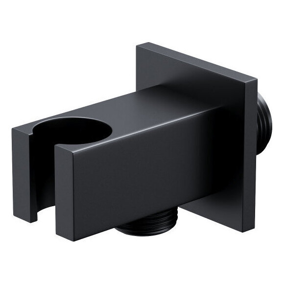 Термостатическая душевая система скрытого монтажа Corsan Adour Black Z01TBL (черная), Цвет производителя: черный, фото 9