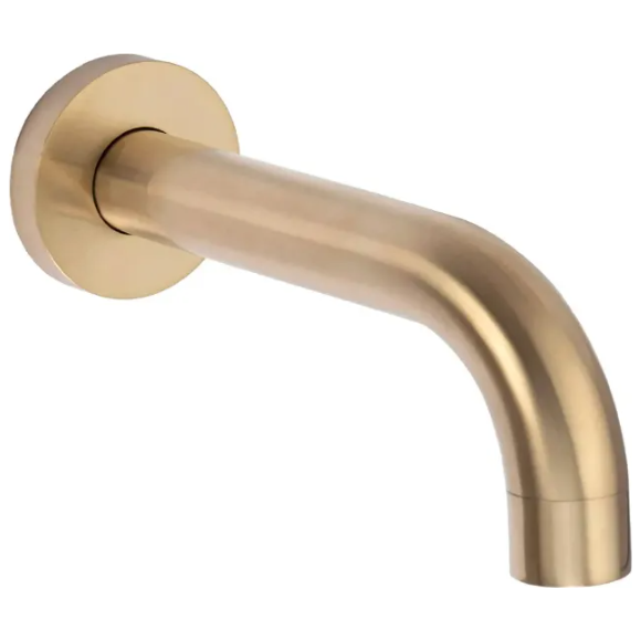 Смеситель скрытого монтажа для ванны Rea Lungo Brushed Gold REA-B7503 (брашированное золото, внутренняя часть в комплекте), Цвет производителя: брашированное золото (матовое), фото 3