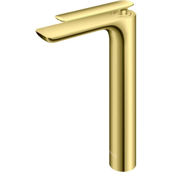 Змішувач для раковини Kohlman Experience Gold QB170EGD (золотий, високий), Колір виробника: золото, фото 
