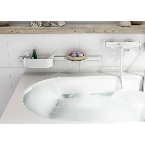 Комплект аксесуарів Hansgrohe WallStoris Matt White 27966700 (білий матовий), фото , изображение 2
