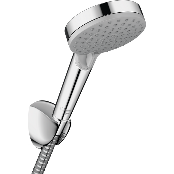 Лейка для душа Hansgrohe Vernis Blend EcoSmart Chrome 26278000 (двухрежимная, с шлангом и держателем), фото 